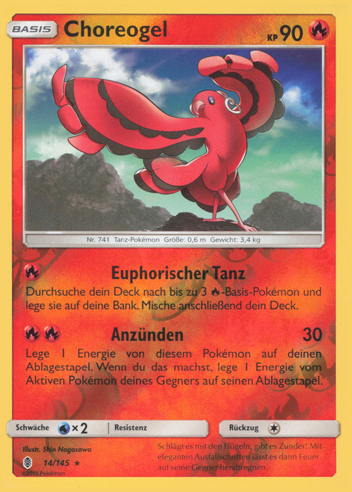 Choreogel GRI-14 Rare Deutsch