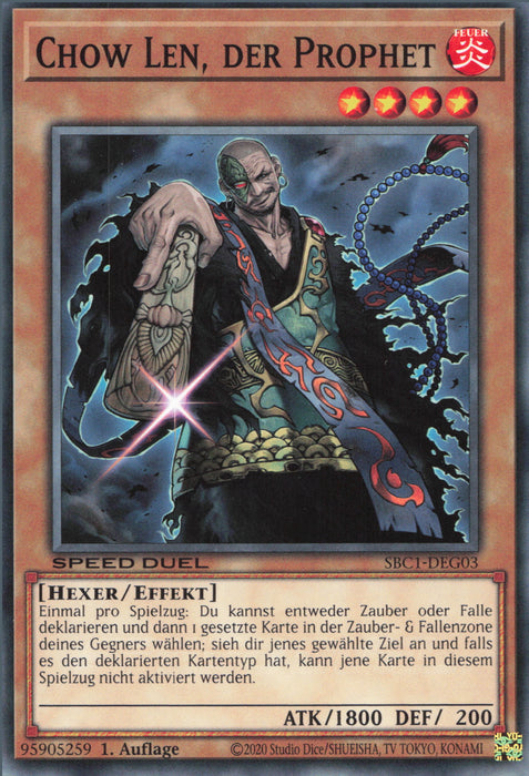 Chow Len, der Prophet SBC1-DEG03 Common Deutsch