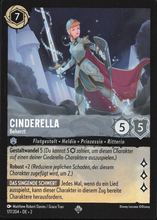 Cinderella - Beherzt 2ROF-177 Super Rare Deutsch