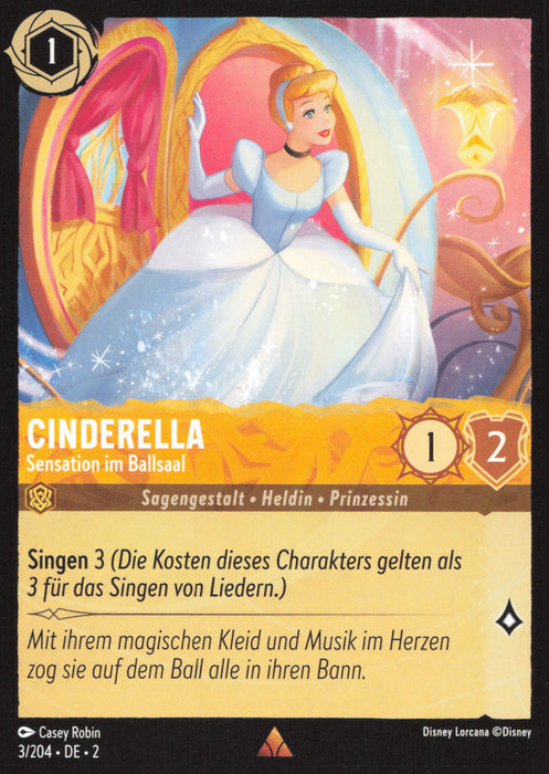 Cinderella - Sensation im Ballsaal (V.1) 2ROF-003 Rare Deutsch