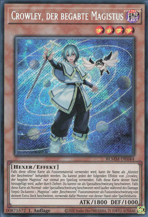 Crowley, der begabte Magistus BLMM-DE044 Secret Rare Deutsch