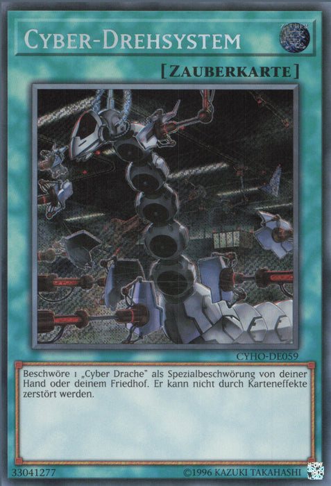 Cyber-Drehsystem CYHO-DE059 Secret Rare