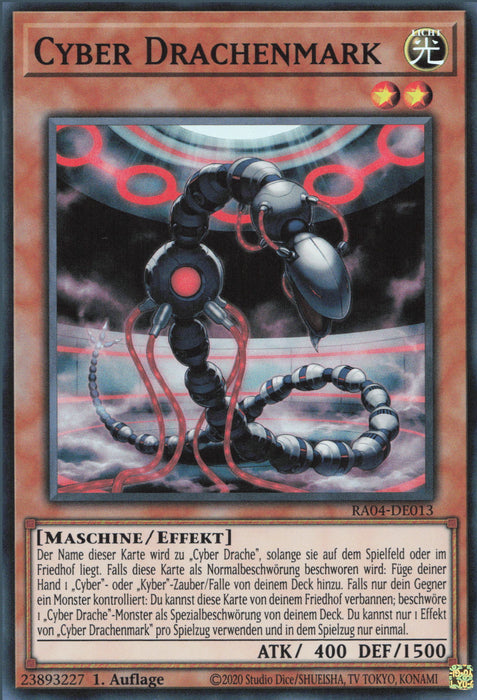 Cyber Drachenmark (V.1) RA04-DE013 Super Rare Deutsch