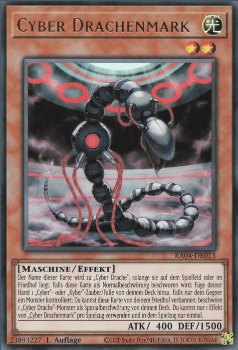 Cyber Drachenmark (V.2) RA04-DE013 Ultra Rare Deutsch