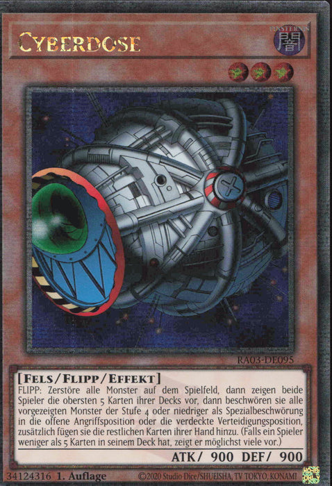 Cyberdose (V.2) RA03-DE095 Quarter Century Secret Rare Deutsch