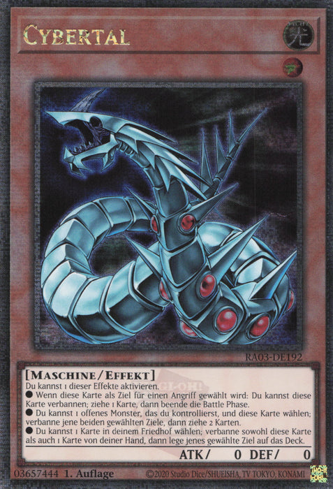 Cybertal (V.2) RA03-DE192 Quarter Century Secret Rare Deutsch