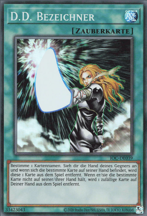 D.D. Bezeichner IOC-25TH-DE039 Super Rare Deutsch