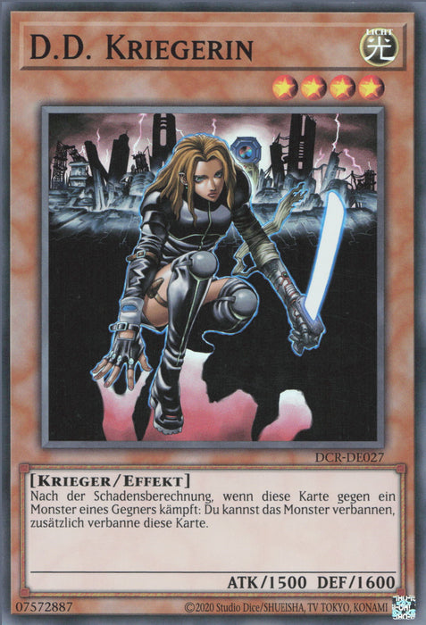 D.D. Kriegerin DCR-25TH-DE027 Super Rare Deutsch