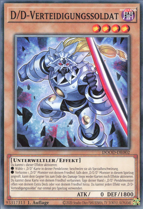 D/D-Verteidigungssoldat DOOD-DE002 Common Deutsch