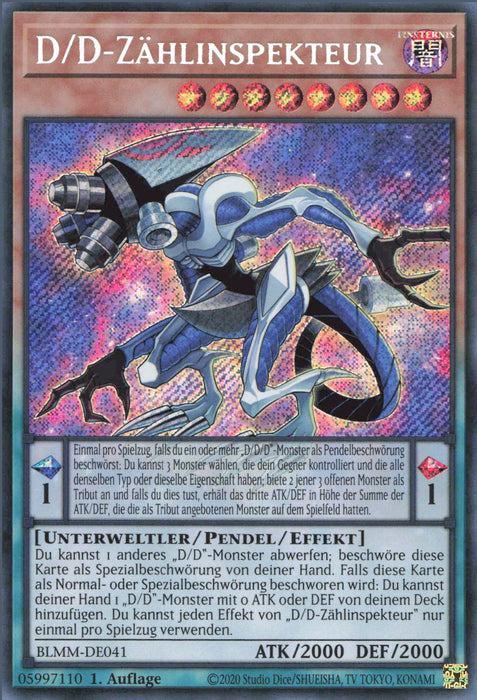 D/D-Zählinspekteur BLMM-DE041 Secret Rare Deutsch