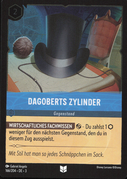 Dagoberts Zylinder 3INK-166 Uncommon Deutsch