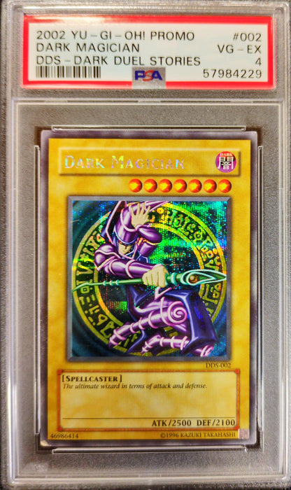 Dark Magician DDS-EN002 Secret Rare Englisch PSA 4