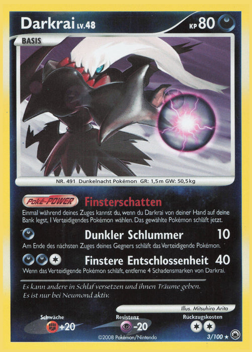 Darkrai Lv.48 MD-3 Holo Rare Deutsch