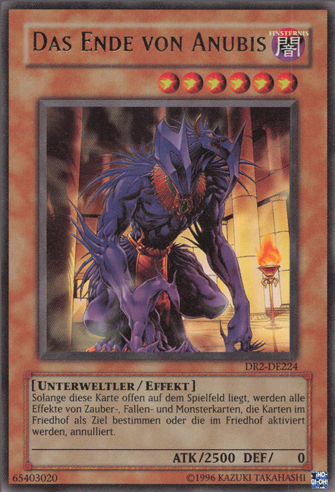 Das Ende Von Anubis DR2-DE224 Ultra Rare