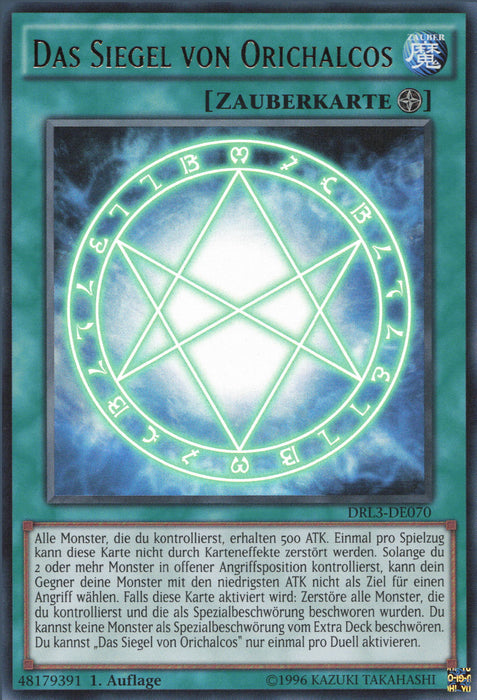 Das Siegel von Orichalcos DRL3-DE070 Ultra Rare