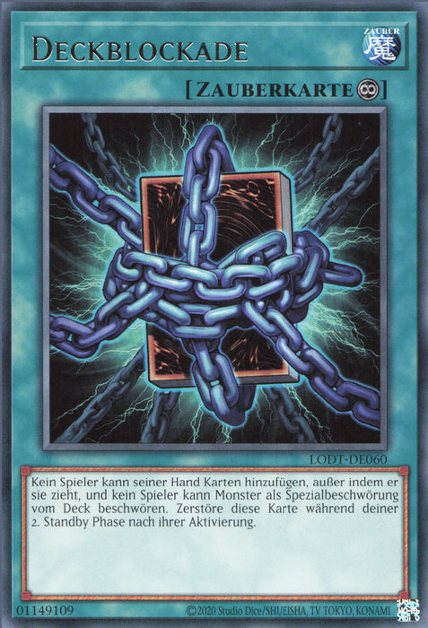 Deckblockade (V.2) LODT-DE060 Rare Deutsch