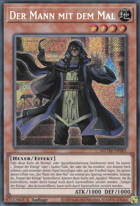 Der Mann mit dem Mal MZTM-DE001 Secret Rare Deutsch