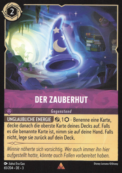 Der Zauberhut (V.1) 3INK-065 Rare Deutsch