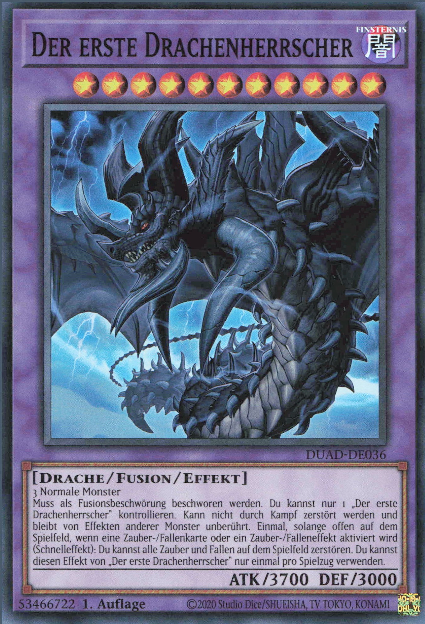 Yu-Gi-Oh! Karten aus Duelist’s Advance