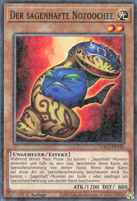 Der sagenhafte Nozoochee (V.2) HAC1-DE140 Parallel Rare Deutsch