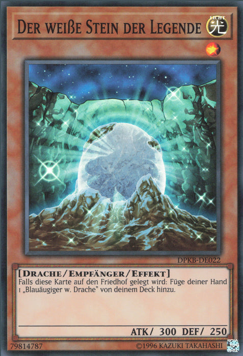 Der weiße Stein der Legende (V.2) DPKB-DE022 Super Rare Deutsch