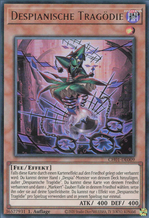 Despianische Tragödie CH01-DE009 Ultra Rare Deutsch