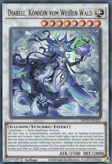 Diabell, Königin vom Weißen Wald MP25-DE221 Ultra Rare Deutsch