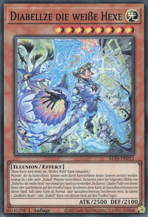 Diabellze die weiße Hexe ALIN-DE012 Super Rare Deutsch