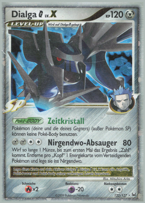 Dialga [G] LV.X PL-122 Ultra Rare Deutsch