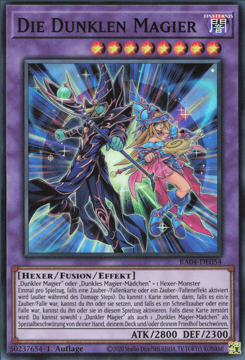 Die Dunklen Magier (V.1) RA04-DE054 Super Rare Deutsch