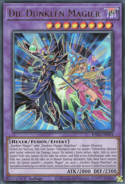 Die Dunklen Magier (V.2) RA04-DE054 Ultra Rare Deutsch
