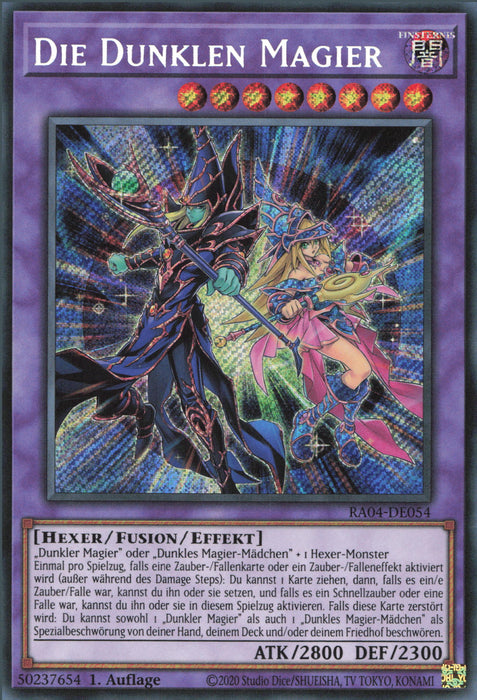 Die Dunklen Magier (V.3) RA04-DE054 Secret Rare Deutsch