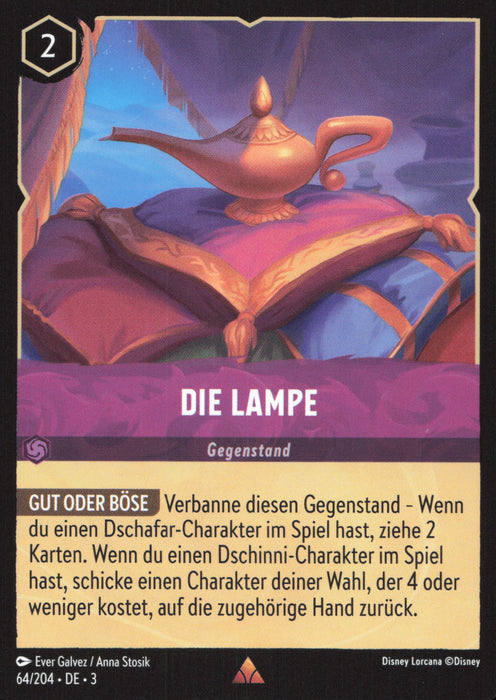 Die Lampe 3INK-064 Rare Deutsch