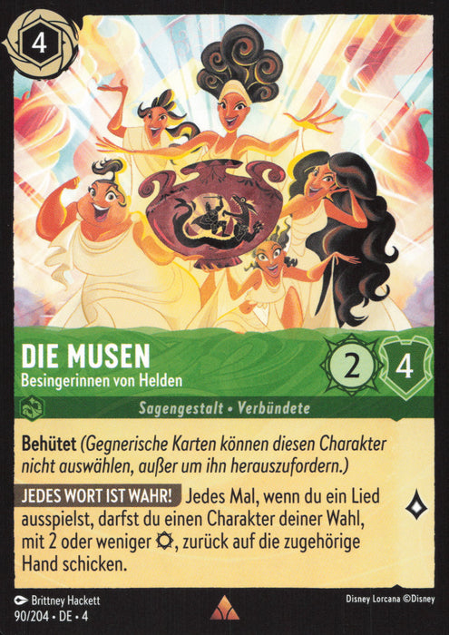 Die Musen - Besingerinnen von Helden 4URS-090 Rare Deutsch