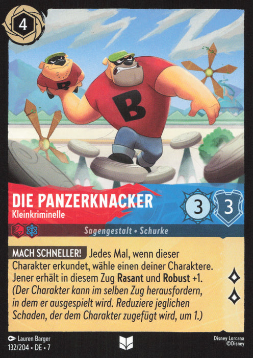 Die Panzerknacker - Kleinkriminelle 7ARI-132 Uncommon Deutsch