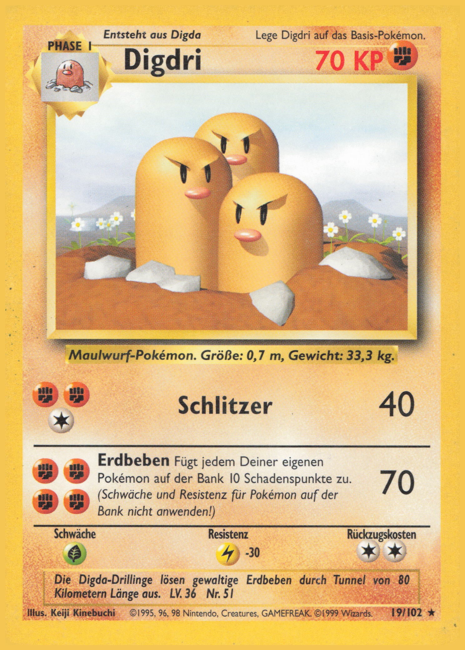Pokémon Digdri BS-19 Rare Deutsch kaufen — ReCollectibles