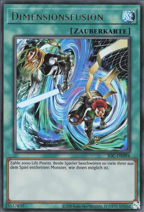 Dimensionsfusion IOC-25TH-DE094 Ultra Rare Deutsch