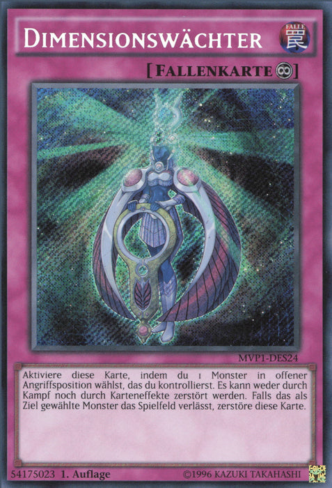 Dimensionswächter (V.3) MVP1-DES24 Secret Rare Deutsch