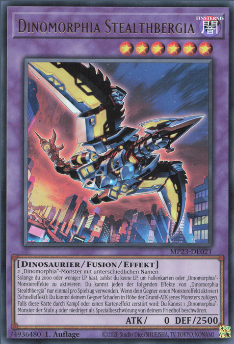 Dinomorphia Stealthbergia MP23-DE021 Ultra Rare