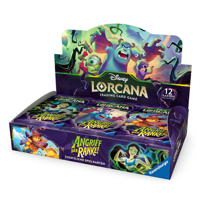 Disney Lorcana Angriff der Ranke! Display (24 Booster) Deutsch