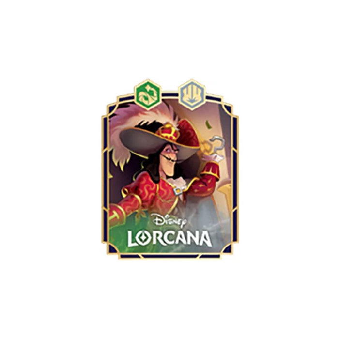 Disney Lorcana "Captain Hook - The Pirate King" Pin
