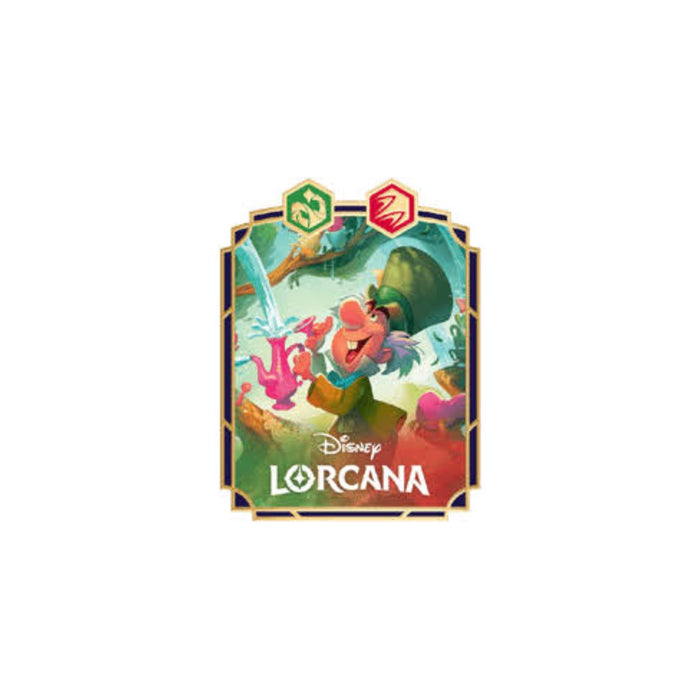 Disney Lorcana "Mad Hatter - Unruly Eccentric" Pin