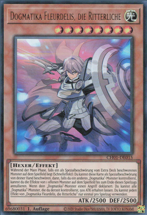 Dogmatika Fleurdelis, die Ritterliche (V.1) CH01-DE015 Ultra Rare Deutsch
