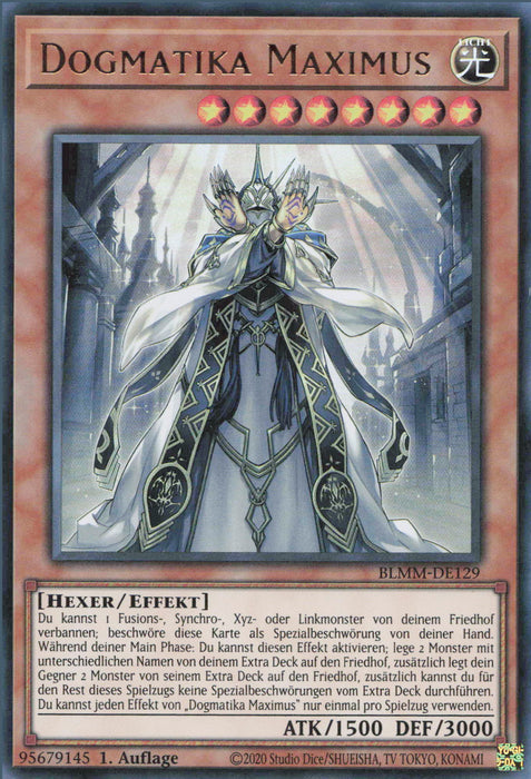 Dogmatika Maximus BLMM-DE129 Ultra Rare Deutsch