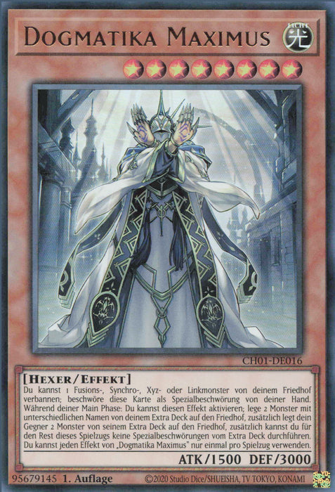 Dogmatika Maximus CH01-DE016 Ultra Rare Deutsch