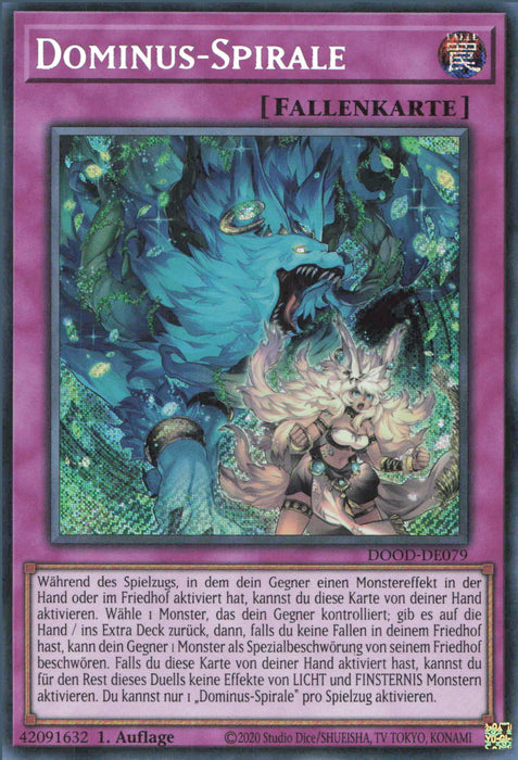 Dominus-Spirale (V.1) DOOD-DE079 Secret Rare Deutsch