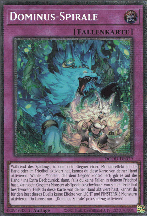 Dominus-Spirale (V.2) DOOD-DE079 Starlight Rare Deutsch