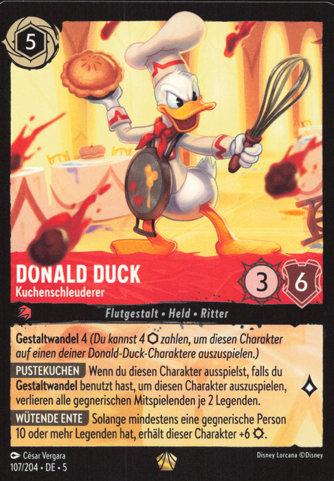 Donald Duck - Kuchenschleuderer (V.1) 5SSK-107 Legendary Deutsch