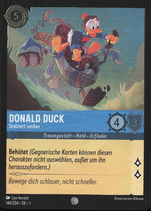 Donald Duck - Stolziert umher 1TFC-144 Common Deutsch