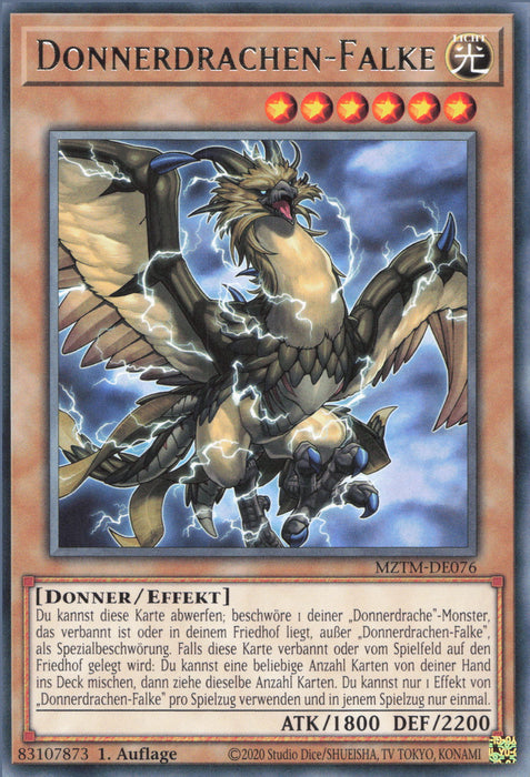 Donnerdrachen-Falke MZTM-DE076 Rare Deutsch